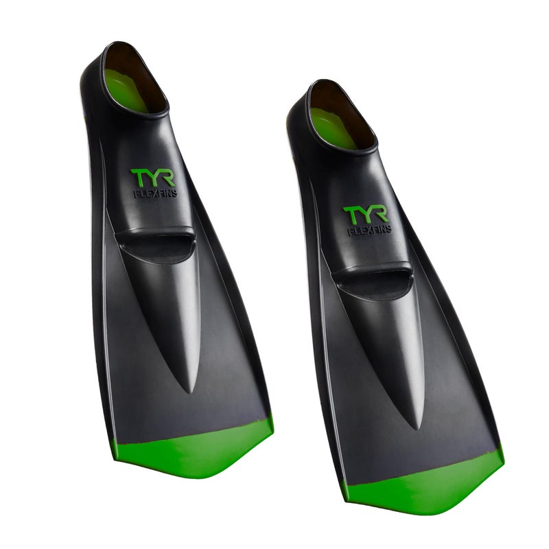 TYR Flex Fins 2.0, Black/Blue, XX-Large
